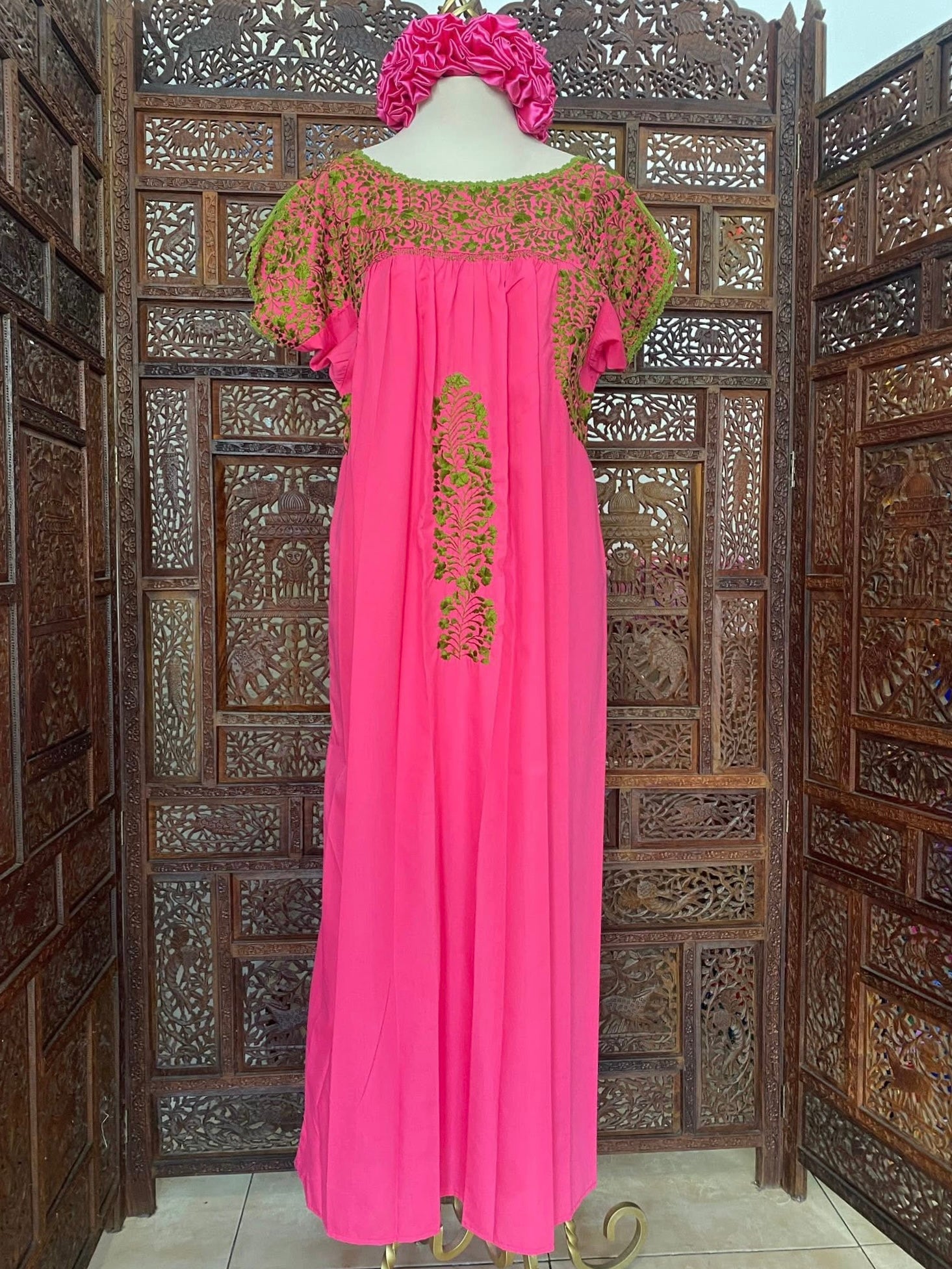 Vestido San Antonino ROSA – Monas MX - Main Image