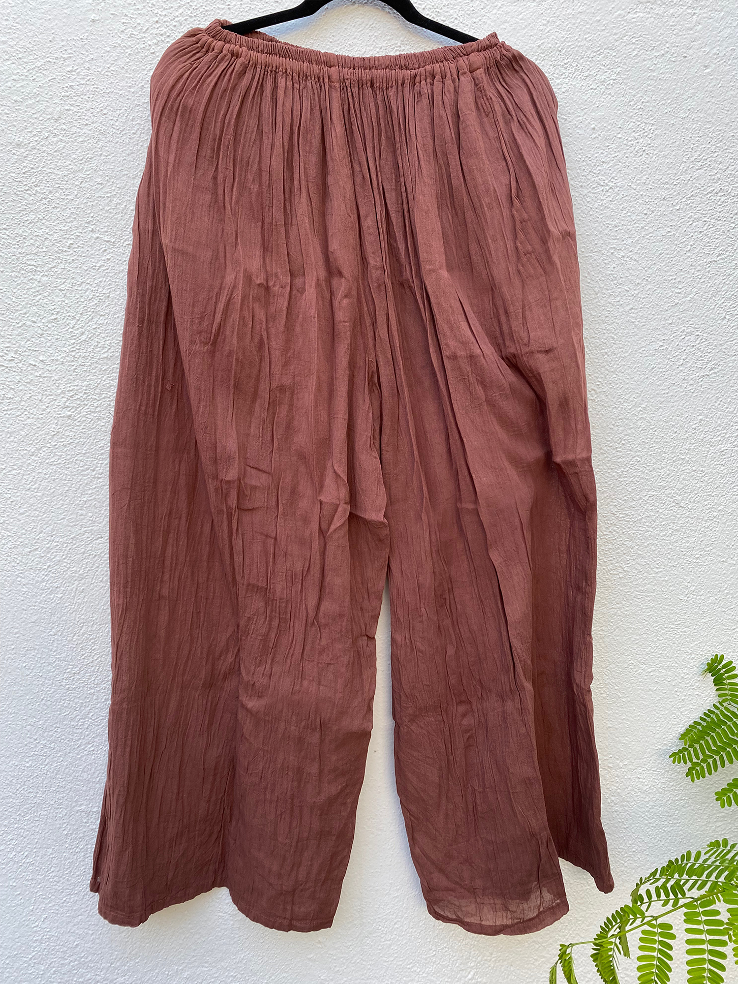 Pantalón de manta COLOR capuchino / Unitalla